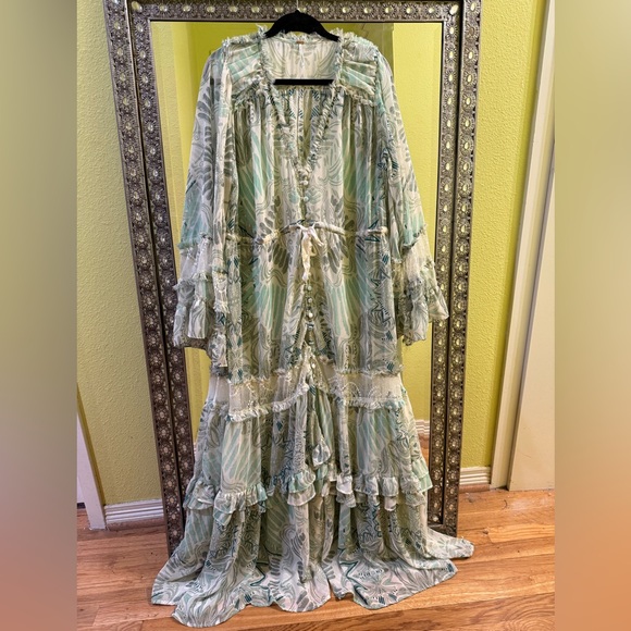 Free People Floral Maxi Dress - Picture 1 of 4